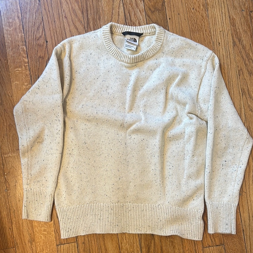 The North Face Cream Sweater for Men